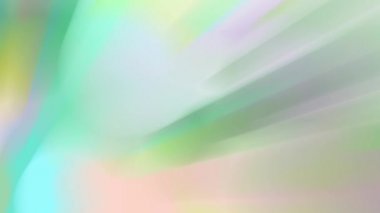 Işık huzmesi yayılır, sürekli hareket eder, parlak ve güzel görünür..