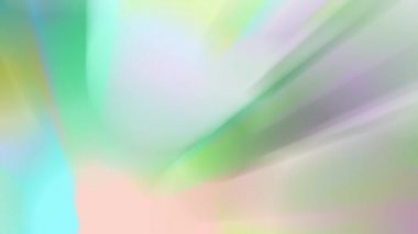 Işık huzmesi yayılır, sürekli hareket eder, parlak ve güzel görünür..