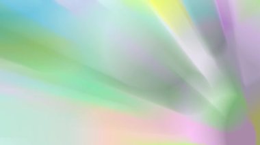 Işık huzmesi yayılır, sürekli hareket eder, parlak ve güzel görünür..