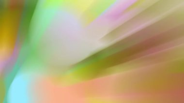 Işık huzmesi yayılır, sürekli hareket eder, parlak ve güzel görünür..