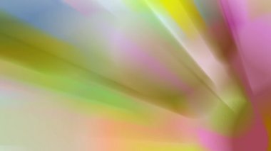 Işık huzmesi yayılır, sürekli hareket eder, parlak ve güzel görünür..