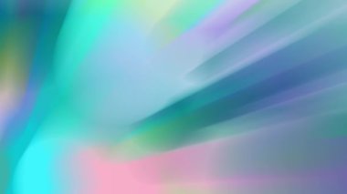 Işık huzmesi yayılır, sürekli hareket eder, parlak ve güzel görünür..