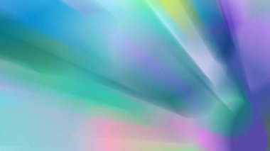 Işık huzmesi yayılır, sürekli hareket eder, parlak ve güzel görünür..