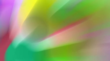 Işık huzmesi yayılır, sürekli hareket eder, parlak ve güzel görünür..