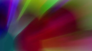 Işık huzmesi yayılır, sürekli hareket eder, parlak ve güzel görünür..