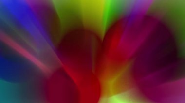 Işık huzmesi yayılır, sürekli hareket eder, parlak ve güzel görünür..