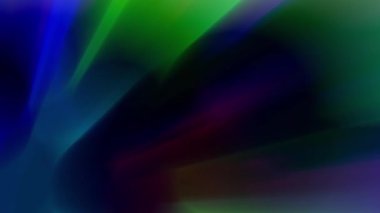 Işık huzmesi yayılır, sürekli hareket eder, parlak ve güzel görünür..