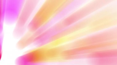 Işık huzmesi yayılır, sürekli hareket eder, parlak ve güzel görünür..