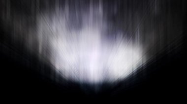 Işık huzmesi yayılır, sürekli hareket eder, parlak ve güzel görünür..