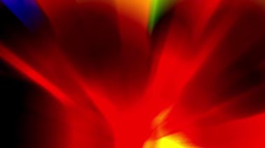 Işık huzmesi yayılır, sürekli hareket eder, parlak ve güzel görünür..