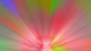 Işık huzmesi yayılır, sürekli hareket eder, parlak ve güzel görünür..