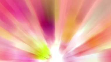 Işık huzmesi yayılır, sürekli hareket eder, parlak ve güzel görünür..