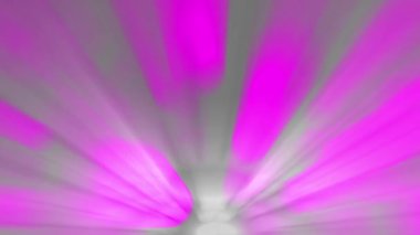 Işık huzmesi yayılır, sürekli hareket eder, parlak ve güzel görünür..