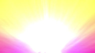 Işık huzmesi yayılır, sürekli hareket eder, parlak ve güzel görünür..