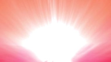 Işık huzmesi yayılır, sürekli hareket eder, parlak ve güzel görünür..