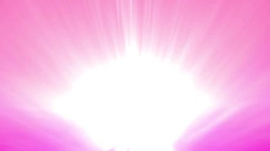 Işık huzmesi yayılır, sürekli hareket eder, parlak ve güzel görünür..