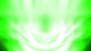 Işık huzmesi yayılır, sürekli hareket eder, parlak ve güzel görünür..