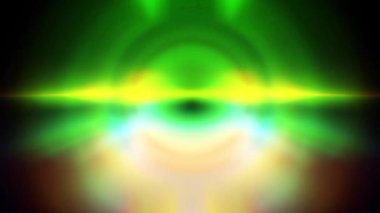 Işık huzmesi yayılır, sürekli hareket eder, parlak ve güzel görünür..