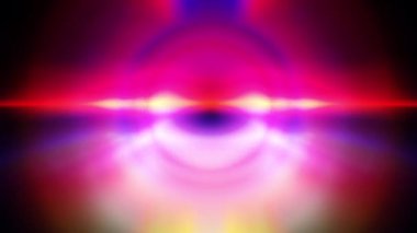 Işık huzmesi yayılır, sürekli hareket eder, parlak ve güzel görünür..