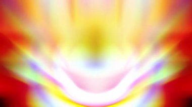 Işık huzmesi yayılır, sürekli hareket eder, parlak ve güzel görünür..