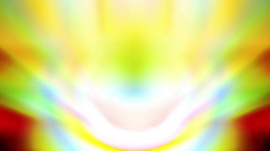 Işık huzmesi yayılır, sürekli hareket eder, parlak ve güzel görünür..