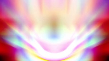 Işık huzmesi yayılır, sürekli hareket eder, parlak ve güzel görünür..