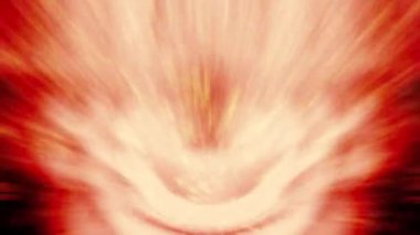 Işık huzmesi yayılır, sürekli hareket eder, parlak ve güzel görünür..