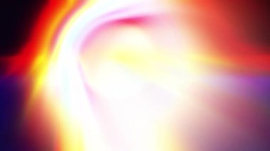 Işık huzmesi yayılır, sürekli hareket eder, parlak ve güzel görünür..