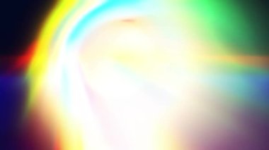 Işık huzmesi yayılır, sürekli hareket eder, parlak ve güzel görünür..