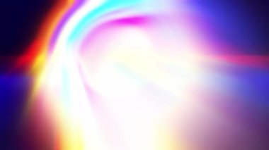 Işık huzmesi yayılır, sürekli hareket eder, parlak ve güzel görünür..