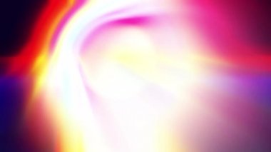 Işık huzmesi yayılır, sürekli hareket eder, parlak ve güzel görünür..