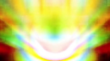 Işık huzmesi yayılır, sürekli hareket eder, parlak ve güzel görünür..