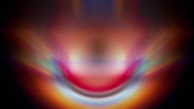 Işık huzmesi yayılır, sürekli hareket eder, parlak ve güzel görünür..