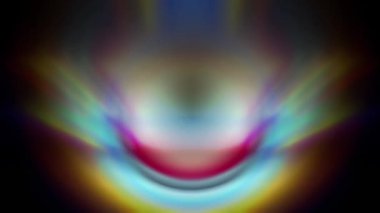 Işık huzmesi yayılır, sürekli hareket eder, parlak ve güzel görünür..