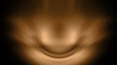 Işık huzmesi yayılır, sürekli hareket eder, parlak ve güzel görünür..