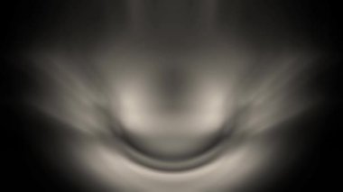 Işık huzmesi yayılır, sürekli hareket eder, parlak ve güzel görünür..