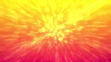 Işın sürekli hareket ediyor, parlak ve güzel görünüyor..