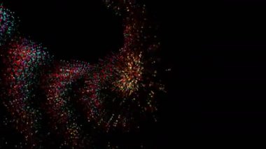 Parlak ışık tüm bölgeye yayılır, parlak ve güzel görünür..