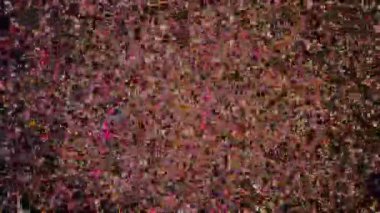 Bölgenin üzerinde sayısız küçük yuvarlak top uçuşuyordu..