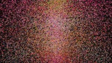 Bölgenin üzerinde sayısız küçük yuvarlak top uçuşuyordu..