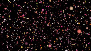 Bölgenin üzerinde sayısız küçük yuvarlak top uçuşuyordu..