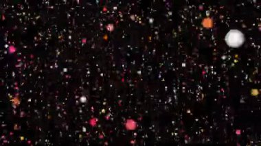 Bölgenin üzerinde sayısız küçük yuvarlak top uçuşuyordu..