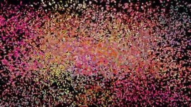 Bölgenin üzerinde sayısız küçük yuvarlak top uçuşuyordu..