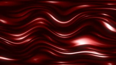 Kavisli dalgalı yüzey ışığı sürekli yansıtıyor..