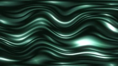 Kavisli dalgalı yüzey ışığı sürekli yansıtıyor..