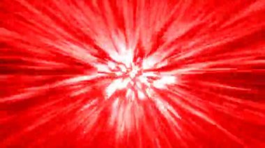 Merkezden sürekli yayılan bir ışık demeti.