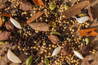 Çeşitli Hint baharat