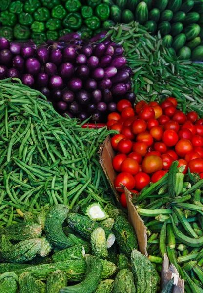 Diferentes verduras coloridas — Foto de Stock