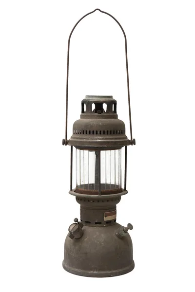 Old and rusty hurricane lamp — Stock Photo, Image