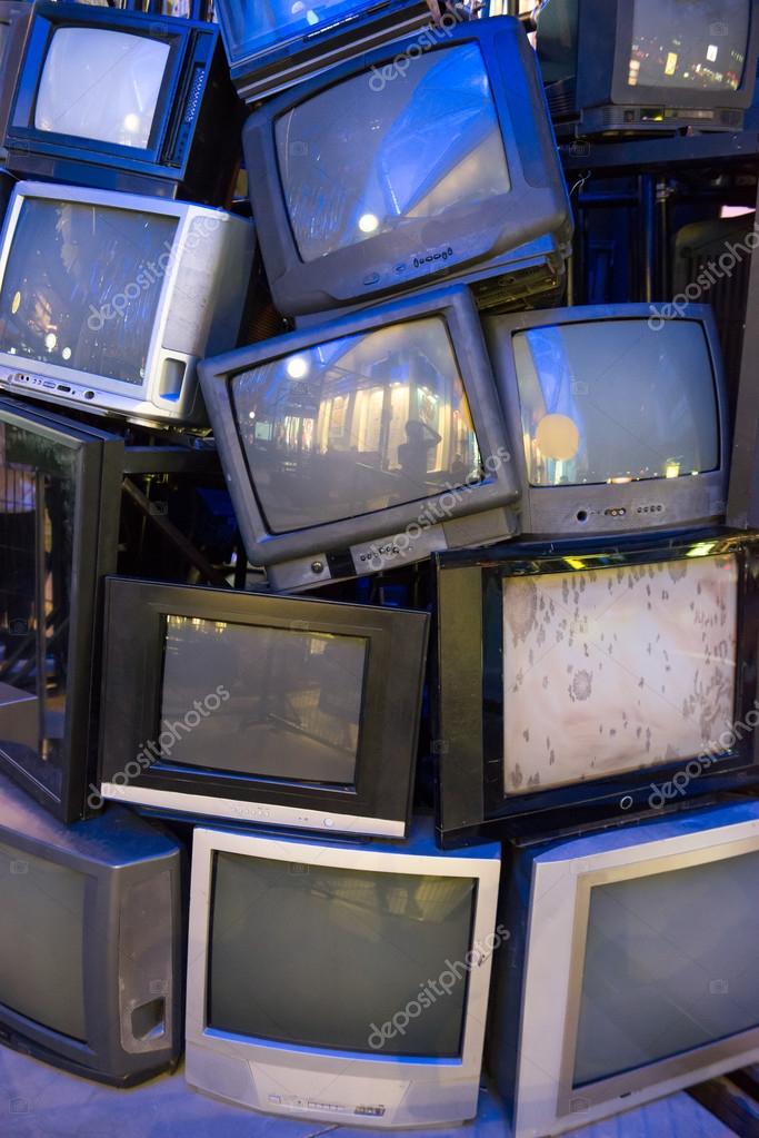 Pile Of Tvs